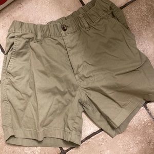 Green Bearbottom Shorts